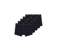 BOSS Lot de cinq boxers courts en coton stretch avec taille logotée - Style Trunk 5P Essential, 50558446 Bleu foncé XXL