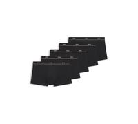 BOSS Lot de cinq boxers courts en coton stretch - Style Trunk 5P Essential, 50534137 Noir L