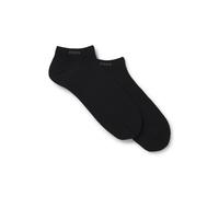 BOSS Lot de deux paires de chaussettes basses - Style 2P AS uni CC, 50469849 Noir 43-46
