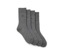 BOSS Lot de deux paires de chaussettes en laine mélangée - Style 2P RS Uni WO, 50509431 Gris 43-46
