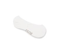 BOSS Lot de deux paires de chaussettes invisibles en coton mélangé piqué - Style 2P IN Piquet CC W, 50561170 Blanc 37-38