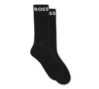 BOSS Chaussettes noir / blanc, Taille 43-46