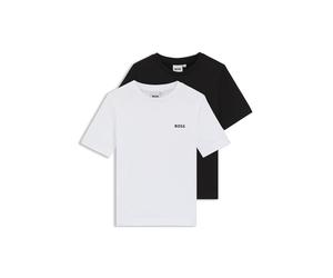 BOSS Lot de deux t-shirts pour enfant - Style J52680/M4104A, J52680 Noir / Blanc 126
