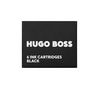 BOSS Lot de six recharges d’encre noire pour stylo plume - Style 6 refills Fountain pen - Black, 58139183 Noir pcs.