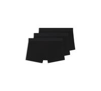 BOSS Lot de trois boxers courts en coton stretch - Style Trunk 3P Logo Trio G, 50546745 Noir S