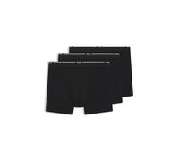 BOSS Lot de trois boxers longs en bambou mélangé - Style BoxerBr 3P Bamboo, 50534503 Noir / Gris / Bleu S