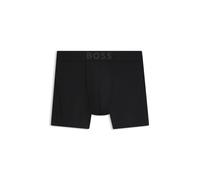 BOSS Hommes BoxerBr 3P Active Active Lot de Trois Boxers Longs en Microfibre avec empiècements en Maille Filet