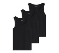 BOSS Lot de trois débardeurs en coton - Style TankTop3P RibClassic, 50542132 Noir XXL
