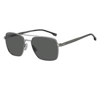 Boss Lunettes de Soleil 1045/S/IT MATTE RUTHENIUM/GREY 58/17/145 homme