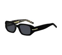 Boss Lunettes de Soleil 1608/S BLACK/GREY 50/21/145 femme