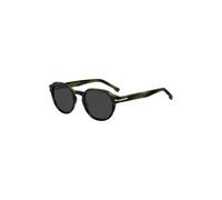 BOSS Lunettes de soleil écailles vertes avec charnières argentées - Style BOSS 1721/S6AK50IR, 58138205 Vert pcs.