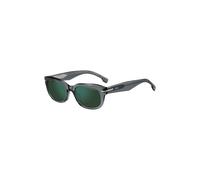 BOSS Lunettes de soleil en acétate gris avec verres de couleur verte - Style BOSS 1793/F/SKB753MT, 58330022 Gris pcs.
