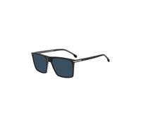 BOSS Lunettes de soleil en acétate noir avec branches rayées - Style BOSS 1844/SKB756KU, 58609834 Gris sombre pcs.