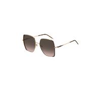 BOSS Lunettes de soleil en acier marron et doré - Style BOSS 1707/S01Q58HA, 58137796 Or pcs.
