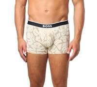 BOSS Maillot de Bain pour Homme avec Logo Bold, Crème/Motif Floral, XXL