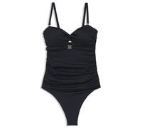 BOSS Maillot de bain une pièce à double monogramme B - Style SWIMSUIT_DOUBLE B, 50566541 Bleu foncé XS