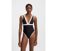 BOSS Maillot de bain une pièce aux couleurs emblématiques - Style BOSS CODES SWIMSUIT, 50540494 Noir XS