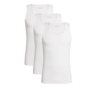 Hugo Boss Lot de 3 débardeurs côtelés 10271762 Blanc Taille L