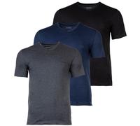 BOSS Lot de trois t-shirts en jersey de coton à col V - Style TShirtVN 3P Classic, 50475285 bleu clair XL