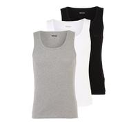 BOSS Débardeurs TankTop3P RibClassic pour homme - Lot de 3 sous-vêtements en coton côtelé, XXL