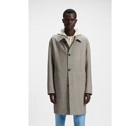 BOSS Manteau Classic à carreaux - Style C-Clark-253, 50546039 Beige à motif 50