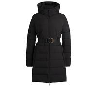 BOSS Manteau d’équitation matelassé déperlant avec fermetures éclair latérales - Style VESPA CORD PUFFER COAT, B6W1402 Noir L