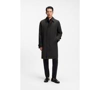BOSS Manteau déperlant en tissu stretch - Style P-Clark-N-263F, 50564682 Noir 58