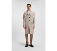 BOSS Manteau élégant en laine vierge et cachemire - Style L-Henk-244, 50549607 Beige clair 50