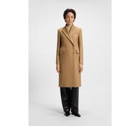 BOSS Manteau long croisé en twill - Style Callaf, 50524975 Beige 42