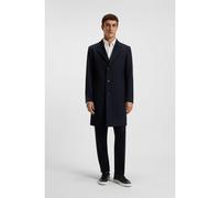 BOSS Manteau Regular en laine et cachemire avec gilet intérieur amovible - Style H-Jared-3in1-254, 50551085 Bleu foncé 46