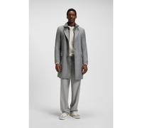 BOSS Manteau Slim avec intérieur amovible - Style H-Hyde-J-Bib-Pad-254, 50551612 Gris à motif 44