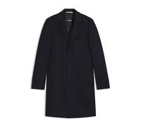 BOSS Manteau Slim en laine et cachemire - Style H-Hyde-254, 50549187 Bleu foncé 54