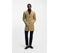 BOSS Manteau Slim Fit en coton mélangé avec intérieur amovible matelassé - Style H-Hyde-Bib-254, 50556711 Beige 106