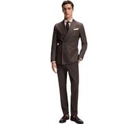 Boss - Manteaux droit - Homme - Manteaux - Brun - Taille: L