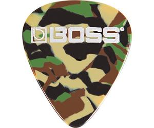 BOSS Médiators celluloïd Camo - Heavy, pack de 12, BPK-12-CH