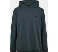 BOSS Sweat à capuche gaufré pour homme, Open Green 345, XL