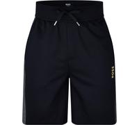 Boss Men's Bw Tracksuit Fleece Shorts Noir/Or 001 Petit Male