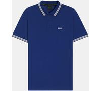 Boss Men's Hbg Paddy Polo Shirt With Contrast Tipping Bleu moyen 420 2XL Male