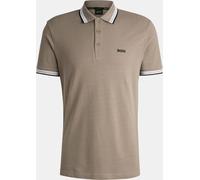 Boss Men's Hbg Paddy Polo Shirt With Contrast Tipping Lt Pas Grn 336 S Male