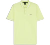 Boss Men's Hbg Paddy Polo Shirt With Contrast Tipping Ouvert Vert 343 M Male