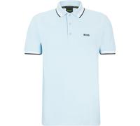 Boss Men's Hbg Paddy Polo Shirt With Contrast Tipping Pas Blue 450 L Male