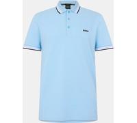 Boss Men's Hbg Paddy Polo Shirt With Contrast Tipping PstlBlue 455 M Male