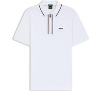 Boss Men's Hbg Philix Quick-Drying Polo Shirt Blanc M Male