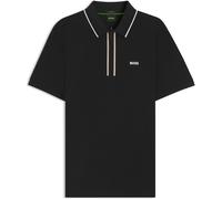 BOSS Polo Slim en coton stretch à séchage rapide - Style Philix GOC, 50544450 Noir XXL