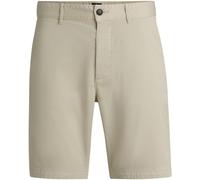 BOSS Short Slim en twill de coton stretch - Style Chino-slim-Shorts, 50536723 Beige clair 30