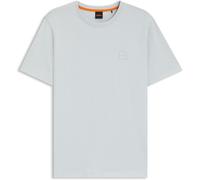 BOSS T-shirt en jersey de coton avec patch logo - Style Tales, 50508584 Gris chiné XXXL