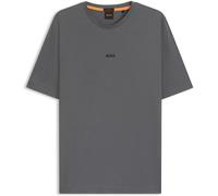 BOSS T-shirt en coton stretch avec logo contrastant - Style TChup, 50473278 Gris S