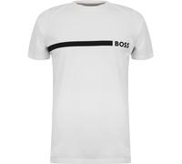 Boss Men's Hbw Logo Slim T-Shirt, Printed T-Shirt Blanc 100 2XL Male