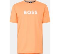 Boss Logo Print T-Shirt Lt Orng 813 Moyen Male
