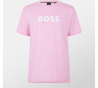 Boss Men's Hbw Logo T-Shirt, Logo Printed Lt Pink 681 Petit Male
